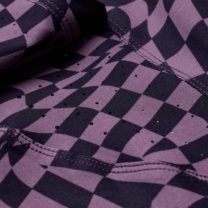 Womens Lilium Pant - Twisted Checkers violett
