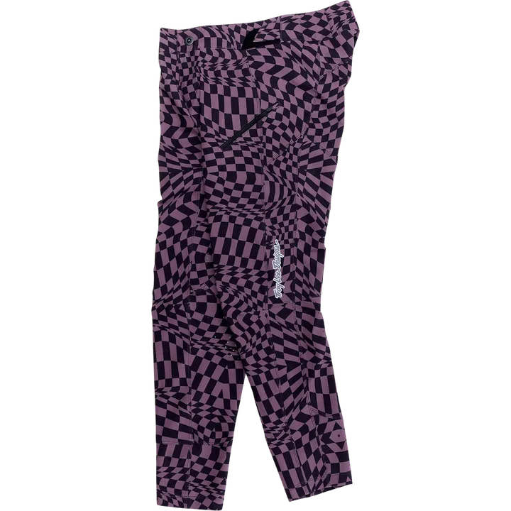 Womens Lilium Pant - Twisted Checkers violett