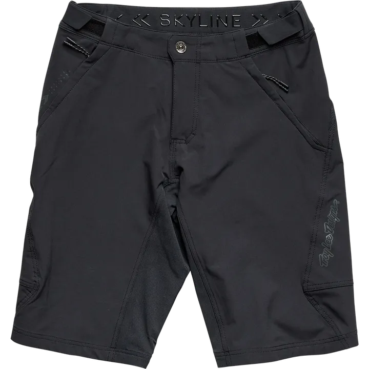 Skyline Short W/Liner - Mono noir
