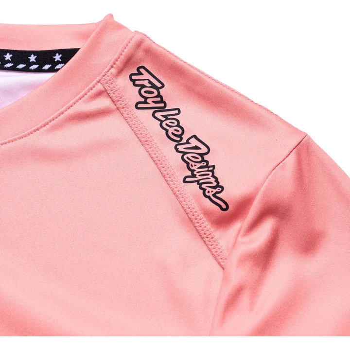 Womens Lilium SS Jersey - Mono terra cotta