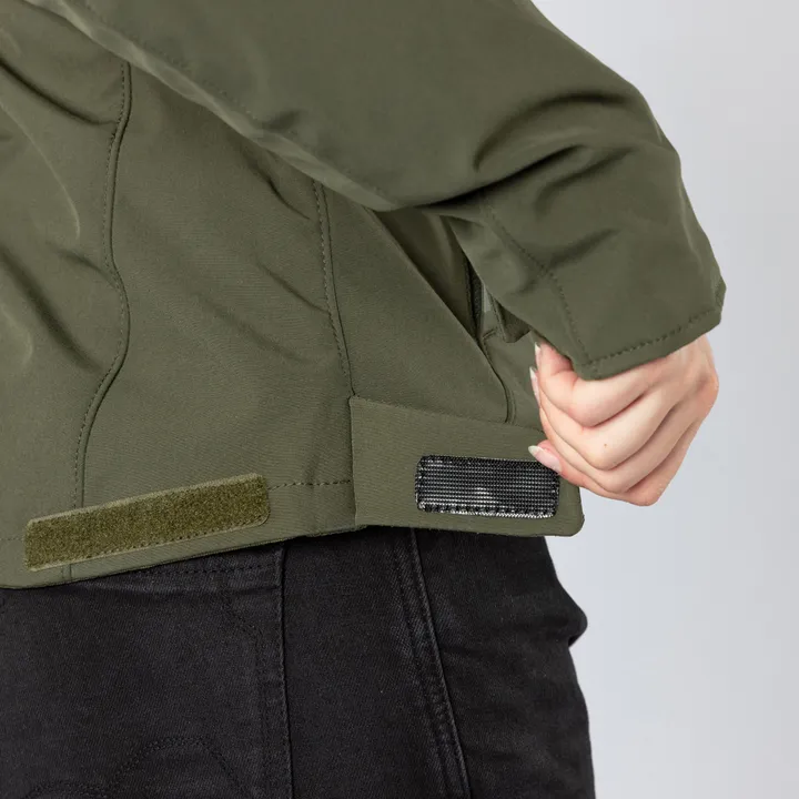 Classic Damen SO Jacke Moto 2.0 olive