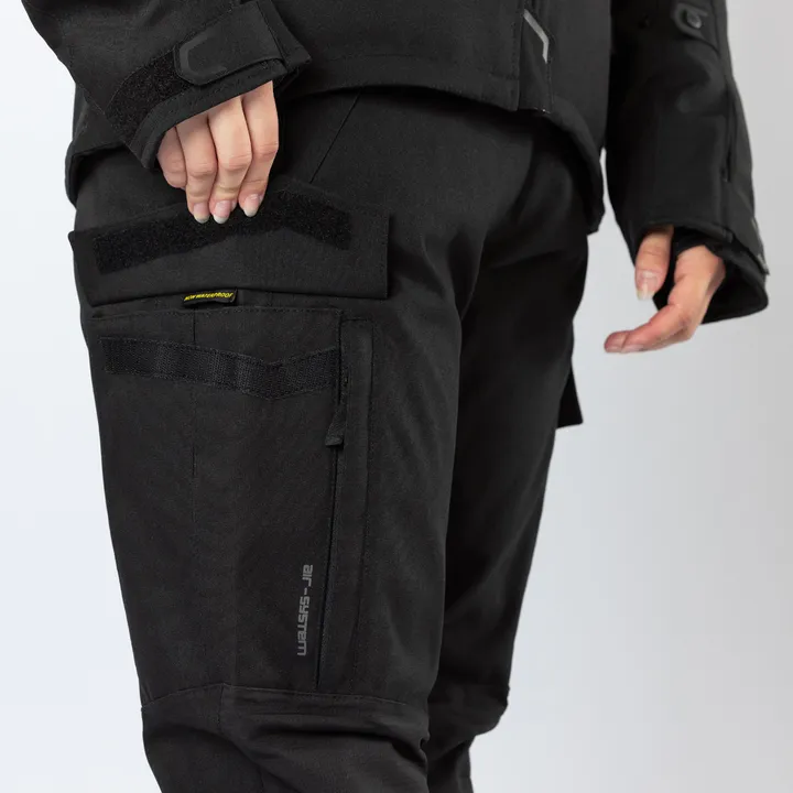 Pantalon Tour Space-ST+ pour femmes noir