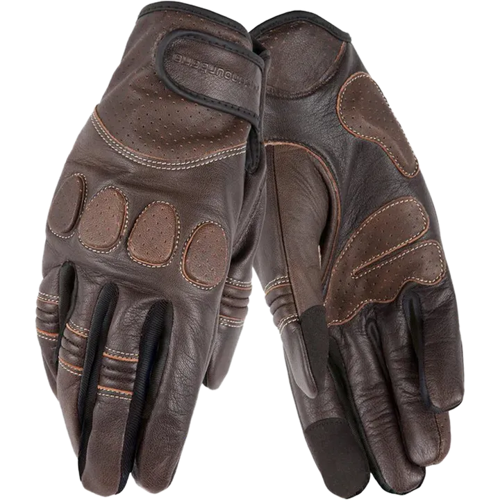 Gants Gig Pro brun vintage