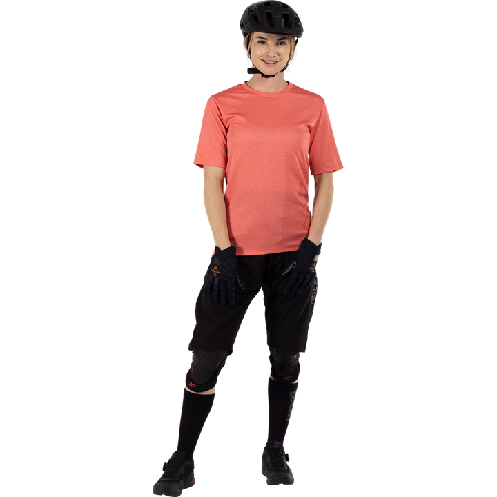MTB Trail 2.0 Jersey Women Coral