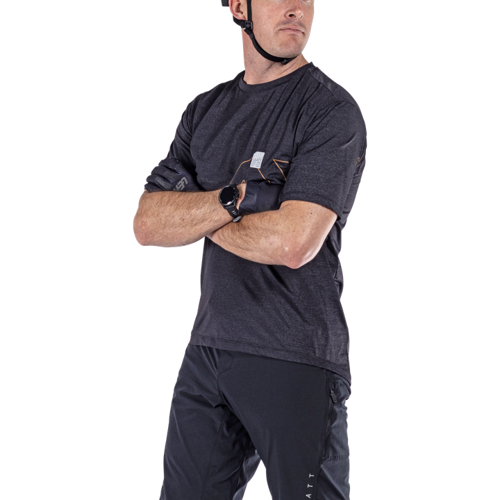 MTB Trail 1.0 X-Flow Jersey black
