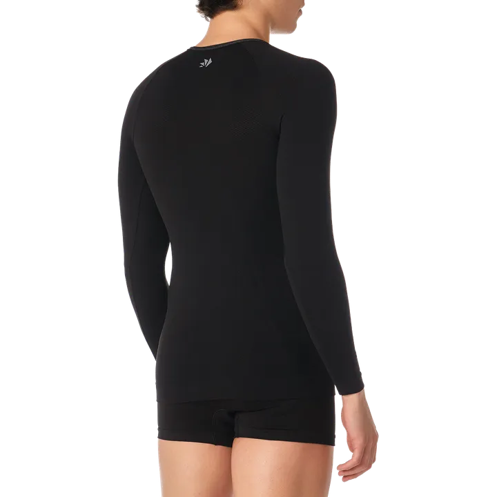 Chemise fonctionnelle à manches longues TS2 noir