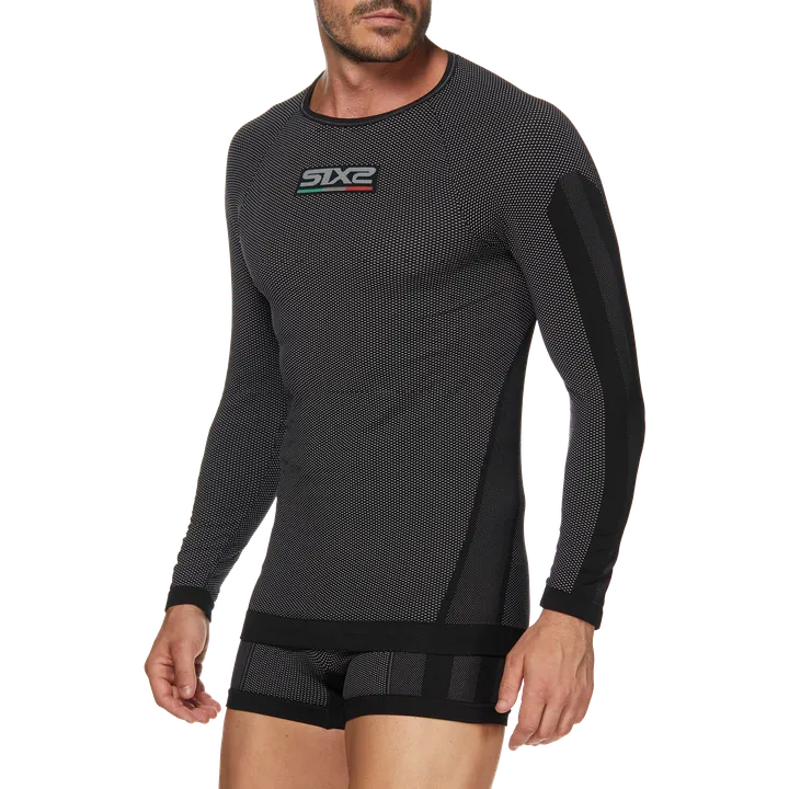 Chemise fonctionnelle à manches longues TS2 noir