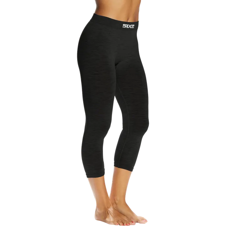 Funktionsleggings lang PNX Merino Unisex schwarz
