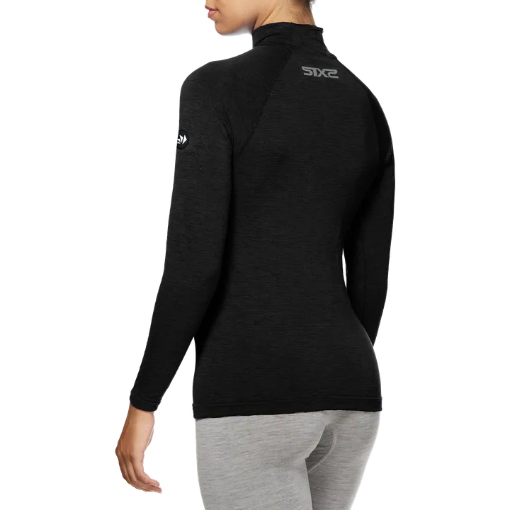 Funktionsshirt langarm TS3 Merino Unisex schwarz