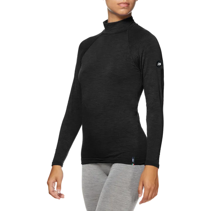 Funktionsshirt langarm TS3 Merino Unisex schwarz