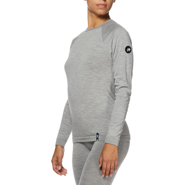Funktionsshirt langarm TS2 Merino Unisex grau