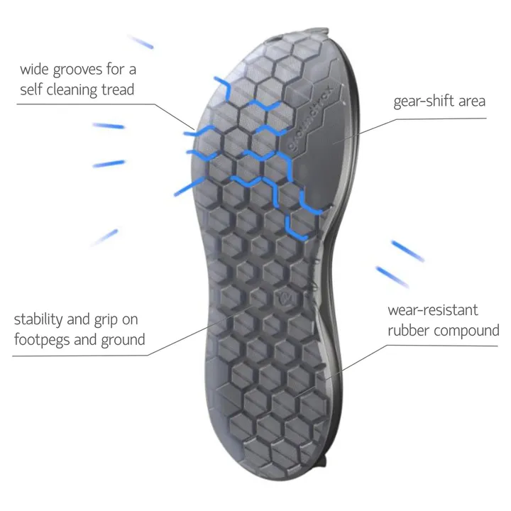 Motorradschuhe Firegun-2 GTX schwarz