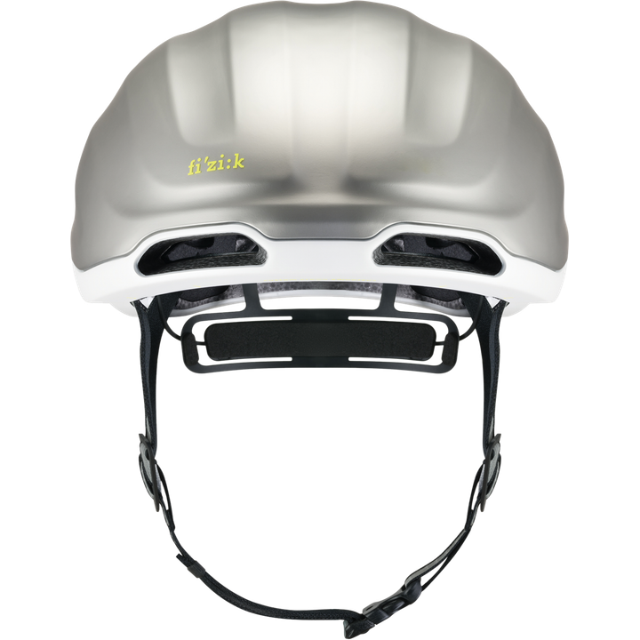 Kudo Aero Helmet + Light silber