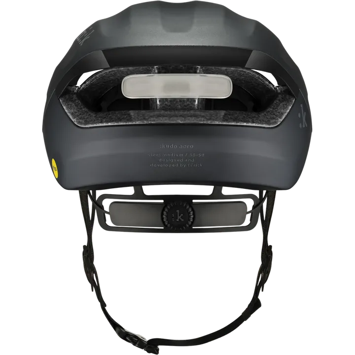Kudo Aero Helmet + Light noir