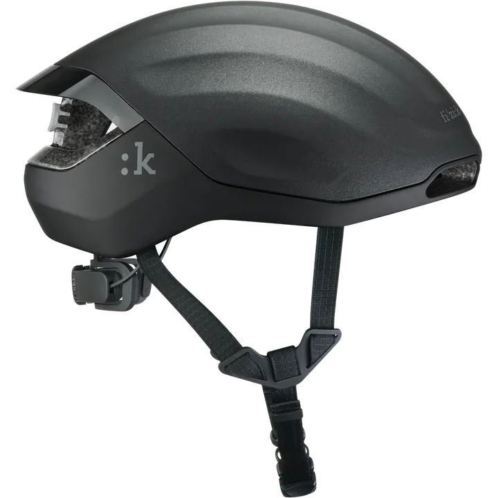 Kudo Aero Helmet + Light noir
