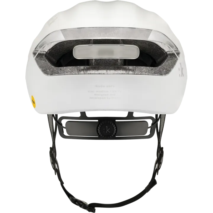 Kudo Aero Helmet + Light blanc