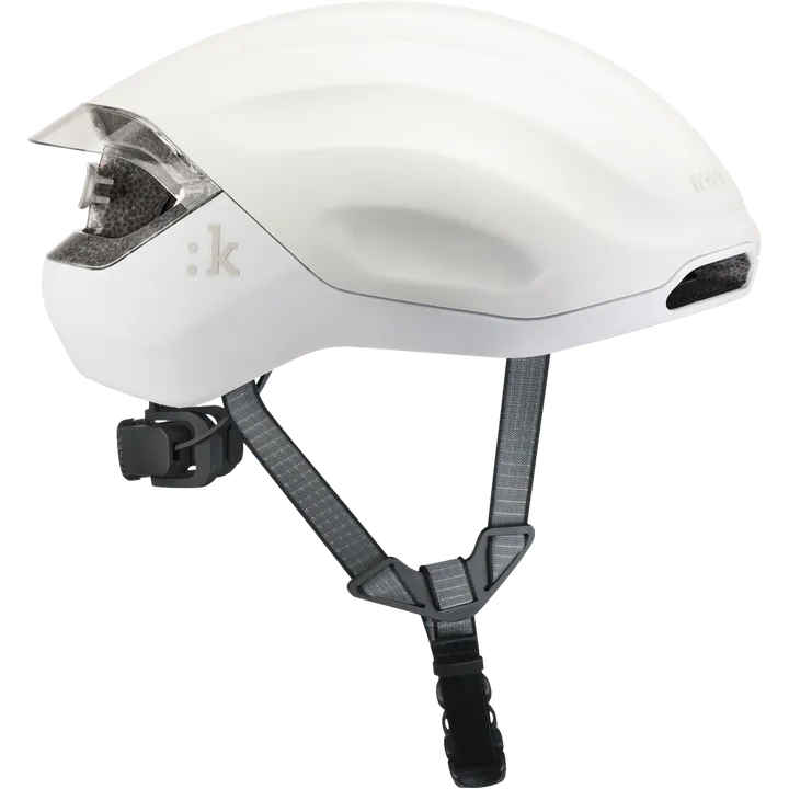 Kudo Aero Helmet + Light blanc