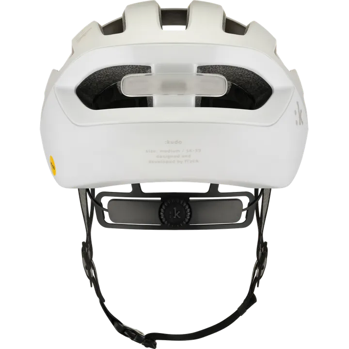 Kudo Helmet + Light weiss