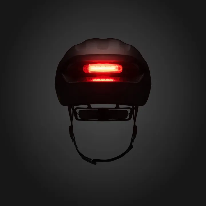 Kudo Aero Helmet + Light noir