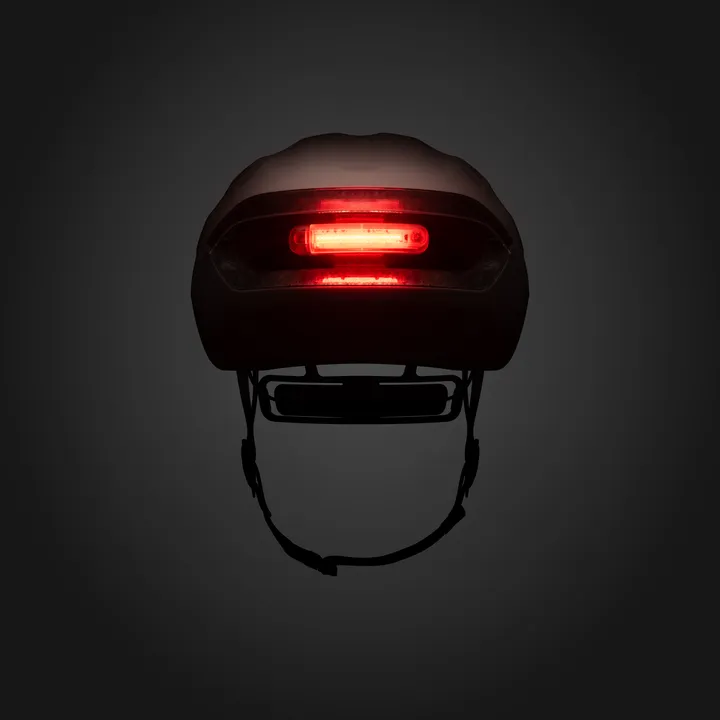 Kudo Aero Helmet + Light blanc