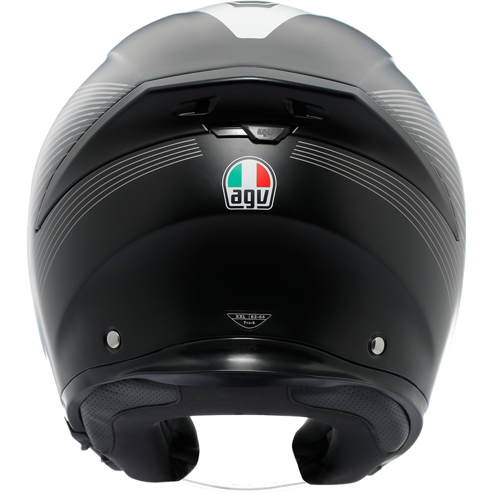 Casque jet K5 Evo Control matte black and white