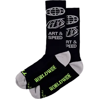 Mens Performance Socks - Worldwide noir