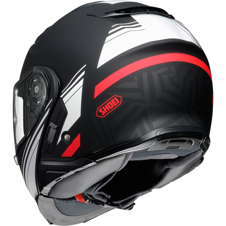 Klapphelm Neotec II Separator TC-5 schwarz matt-weiss-rot
