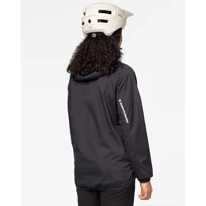 Hunter Hooded Wind Jacket dark red