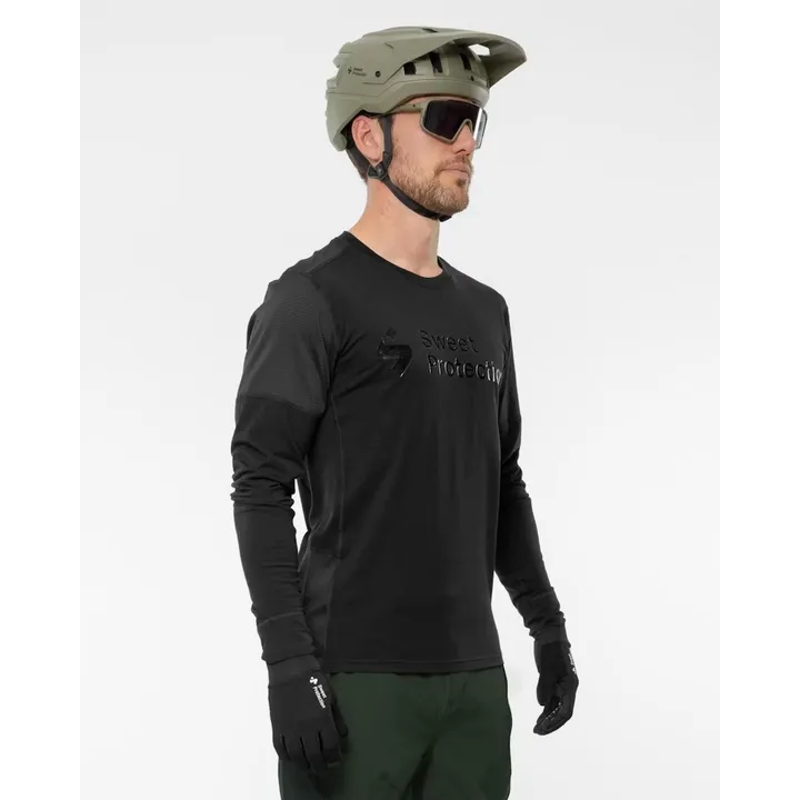 Hunter Merino Hybrid Jersey M black