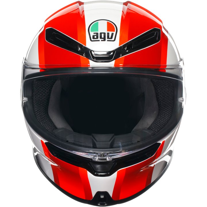 Integralhelm K6 S Replicia SIC58 rot-schwarz-weiss