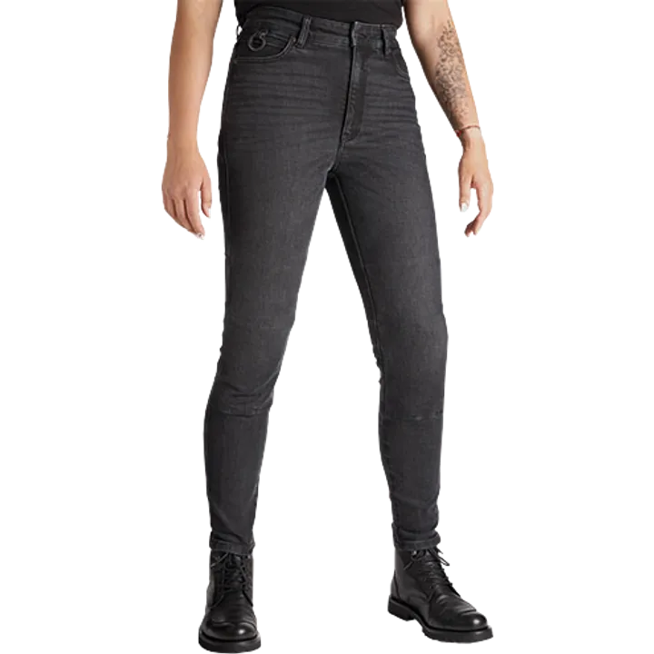 Jeans Kaya Slim Damen grau