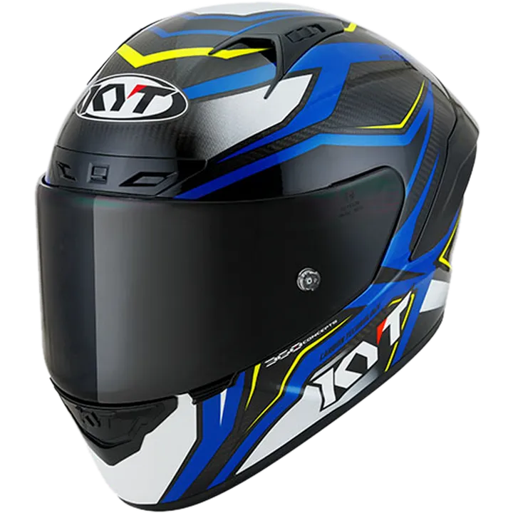 Integralhelm NZ-Race Carbon Stride carbon-blau-gelb