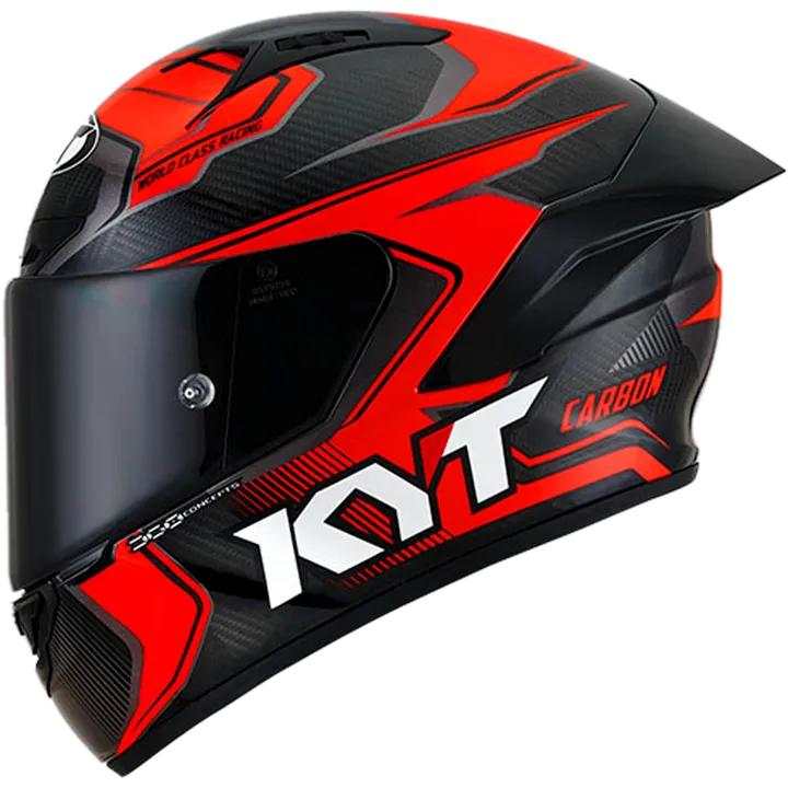 Integralhelm NZ-Race Carbon Competition carbon-rot-weiss