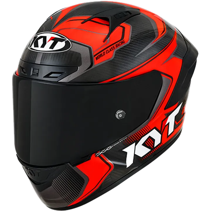 Integralhelm NZ-Race Carbon Competition carbon-rot-weiss