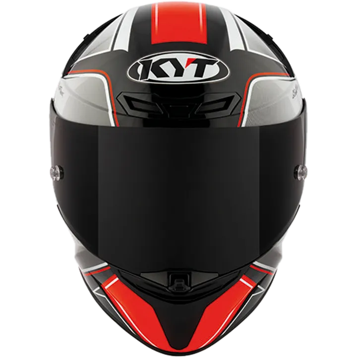 Integralhelm TT-Revo Tourist schwarz-rot-silber