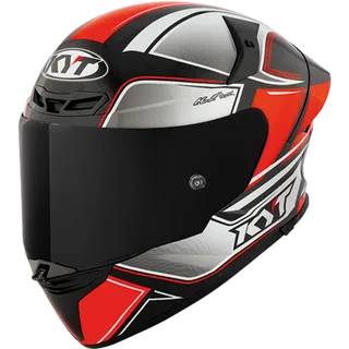 Integralhelm TT-Revo Tourist schwarz-rot-silber