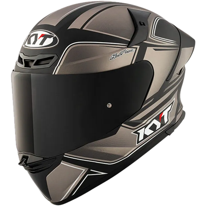 Integralhelm TT-Revo Tourist beige-schwarz-weiss