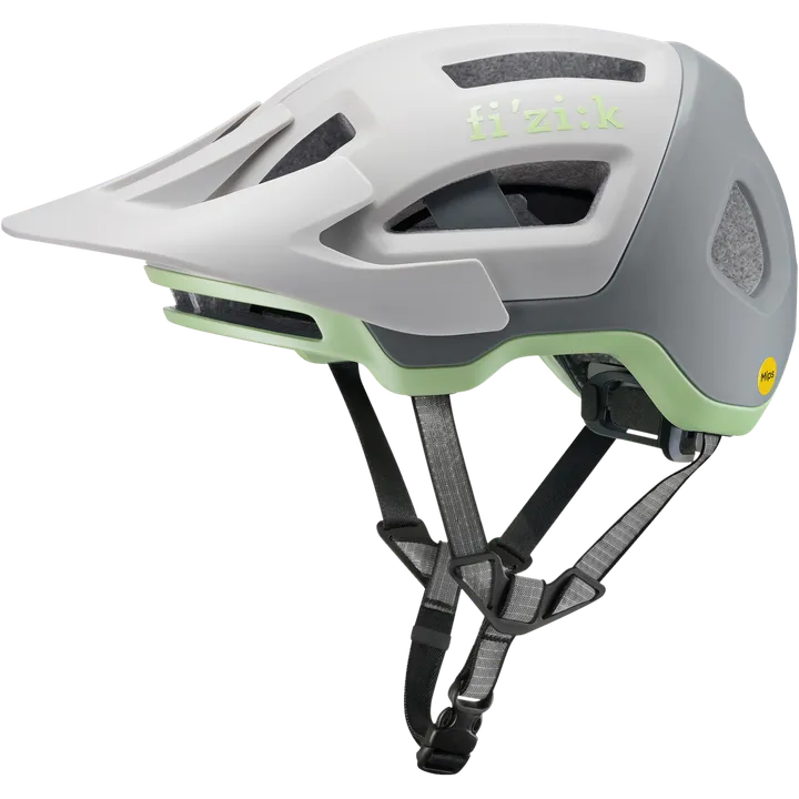 Kassis Helmet + Light grey/mint green
