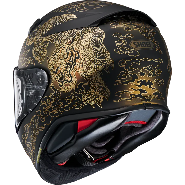 Casque intégrale NXR2 Fearless TC-5, mat noir-or