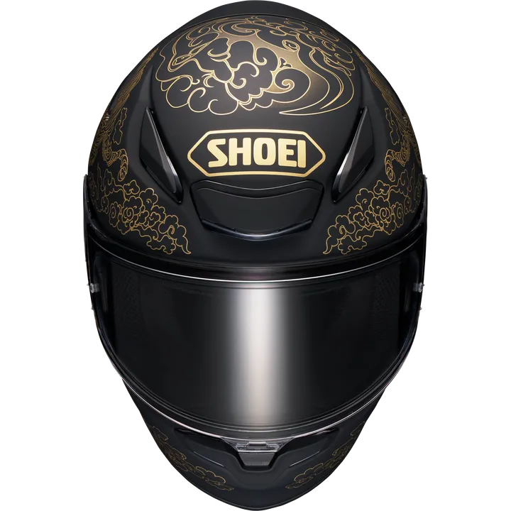 Casque intégrale NXR2 Fearless TC-5, mat noir-or