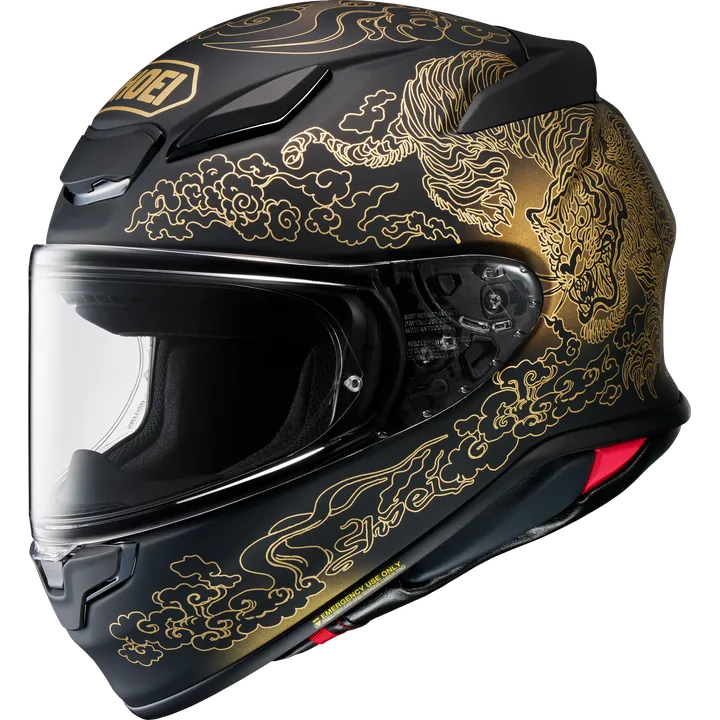 Casque intégrale NXR2 Fearless TC-5, mat noir-or