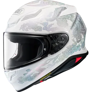 Integralhelm NXR2 Fearless TC-6, weiss-silber