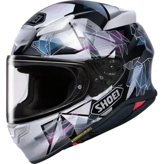 Casque intégrale NXR2 Origami2 TC-5, blanc-gris-vert