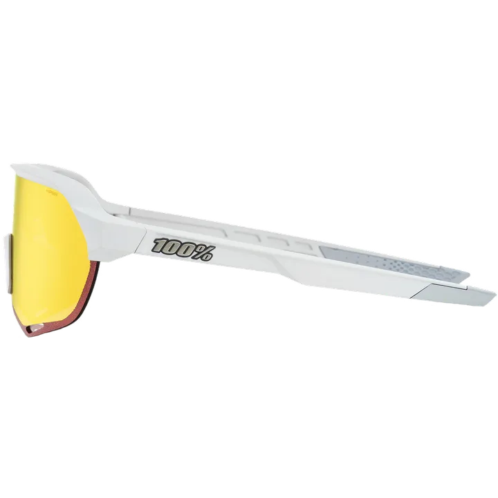 Brille S2 Soft Tact Off White-HiPER Red Multilayer Mirror Lens