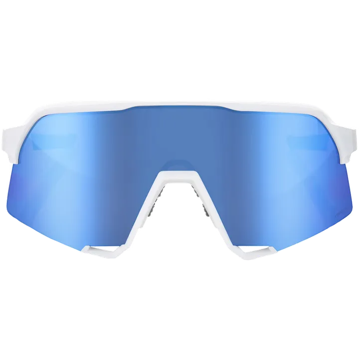 Lunettes S3 Matte White-HiPER Blue Multilayer Mirror Lens