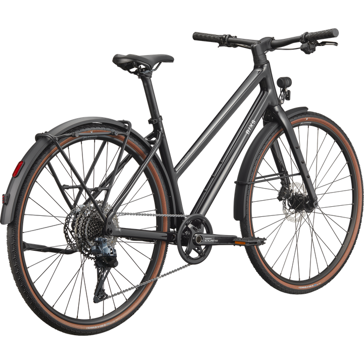 District EQ Auto GOR metallic black