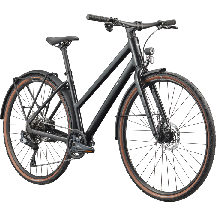 District EQ Auto GOR metallic black