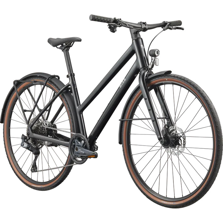 District EQ Auto GOR metallic black