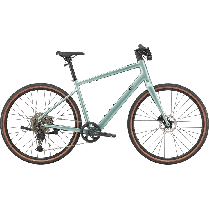 District-E2 metallic green silver