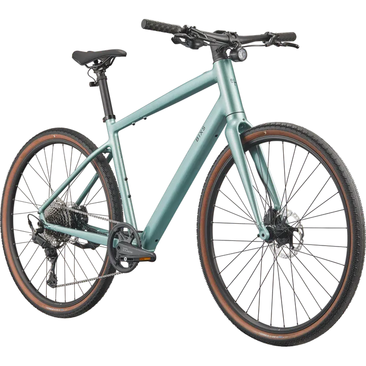 District-E2 metallic green silver